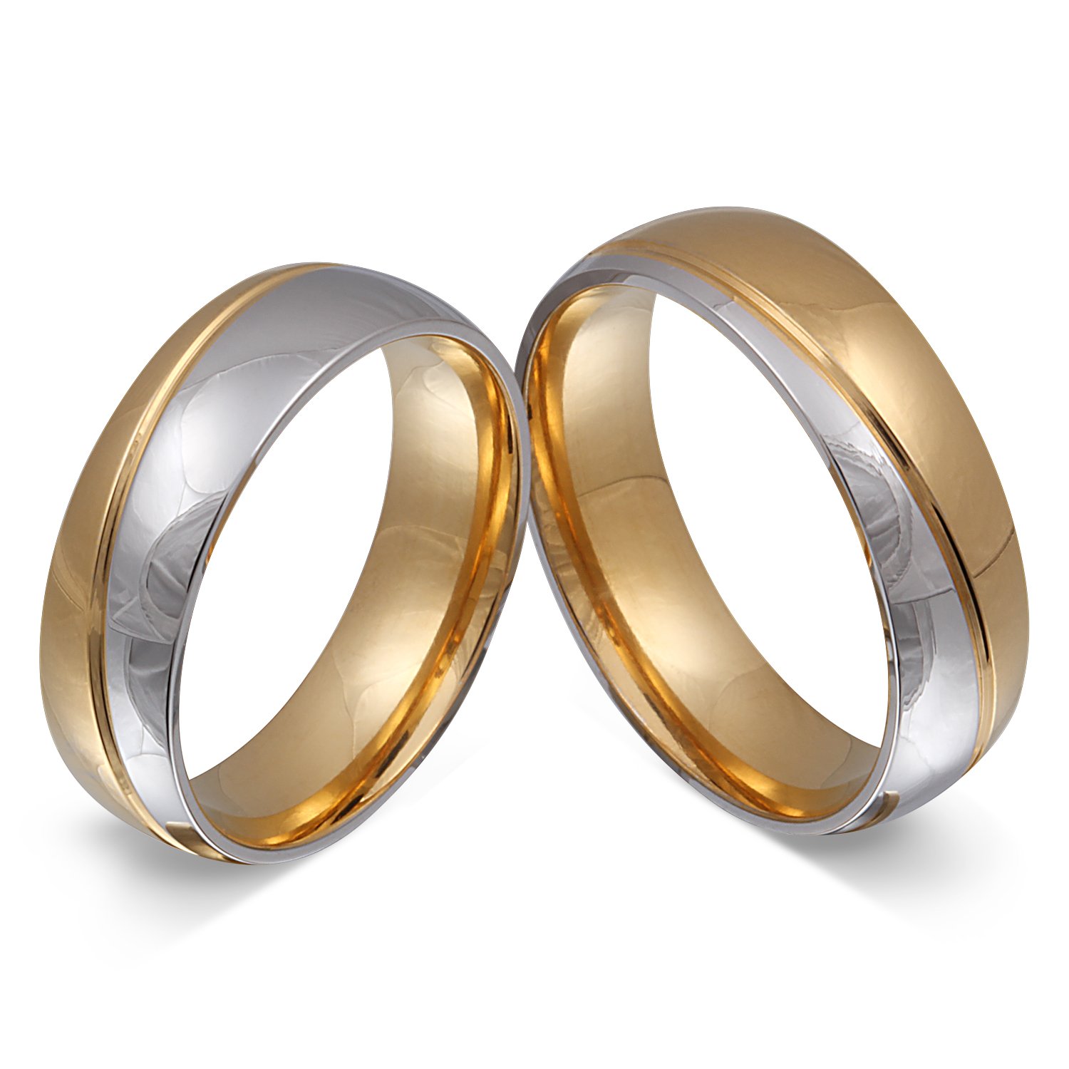 Juwelier Schönschmied - Unisex Partnerringe Eheringe Freundschaftsringe Hochzeitsringe Femar Edelstahl 168HHac - Kostenlose Wunschgravur mit AMAZON KONFIGURATOR online gestalten!