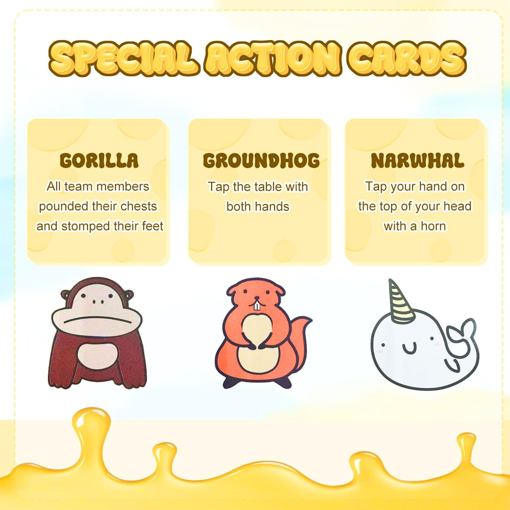 Tickles Tako Kat Cheese Pizza Card Game - Family Fun! -5