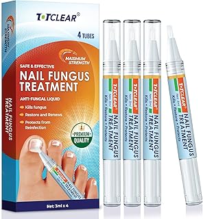 TOTCLEAR Nail Repair Pens for Toenail and Fingernail, Toenail Fungus Treatment, Nail Fungus Treatment For Toenail, Nail Repair, Fungus Nail Treatment, Toe Nail Fungus Treatment Extra Strength - 4 PENS