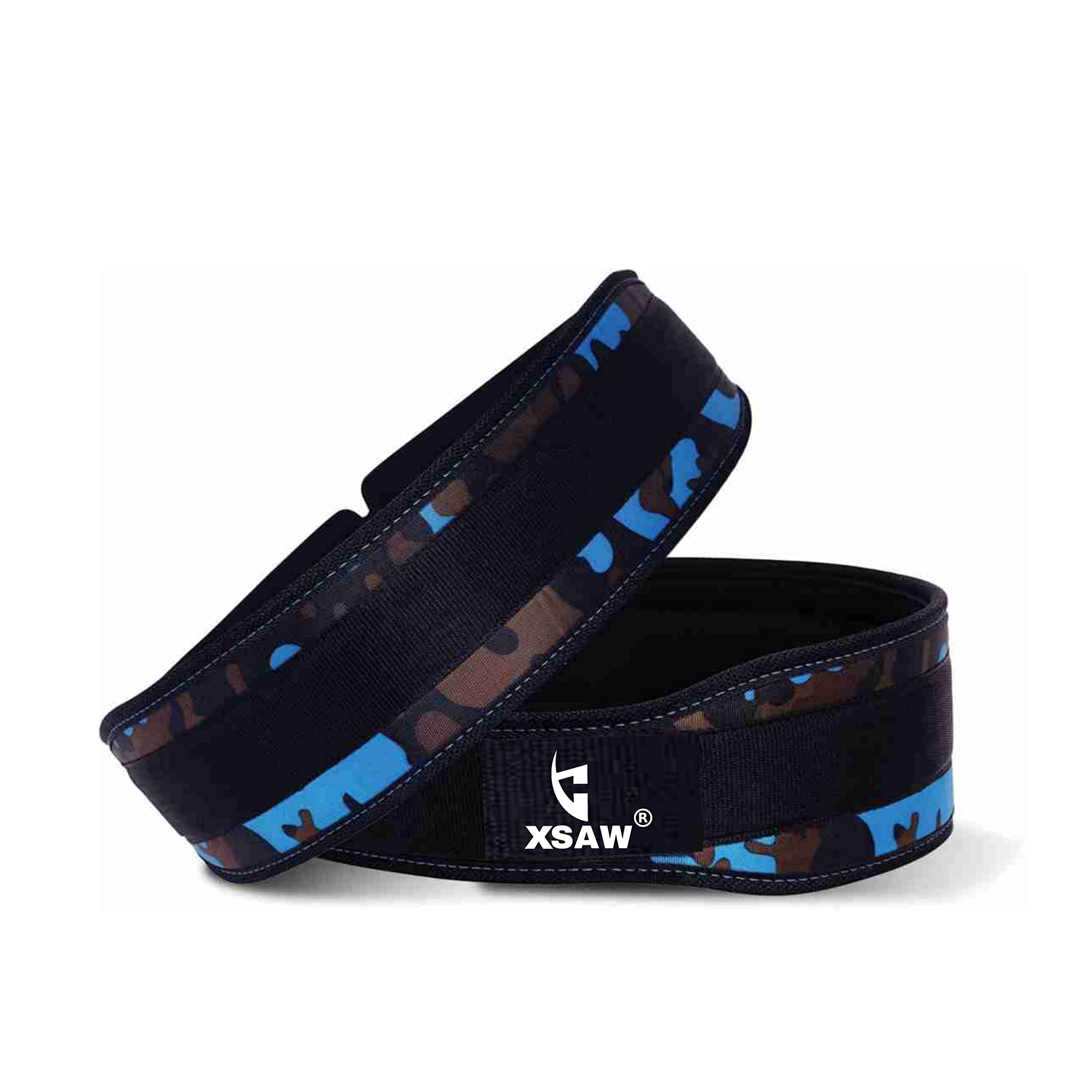 XSAW 4 Inches Unisex Weightlifting Gym Belt with PU-Foam Padded Comfort for Fitness Workout| Moisture Wicking Lining | Washable Fabric | Hook & Loop Closure (SMALL - 25" To 30") (B0BMLRFVKM) Amazon Price History, Amazon Price Tracker