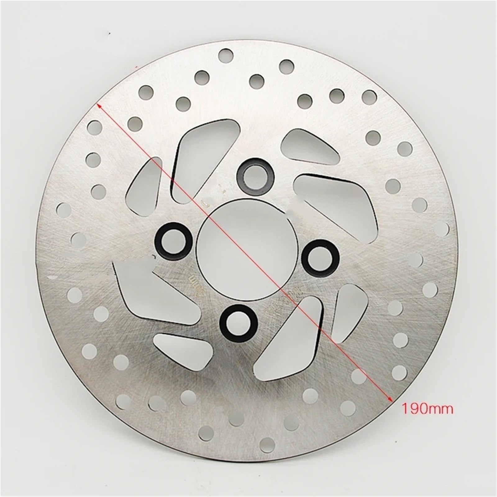 Rotore Disco Freno Per 125 UY125 UY125T UU125 UU125T UU125T-2 moto scooter parti del motore 190mm diametro disco freno anteriore rotore