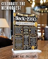 Vista 486 de Lone Star Art 66ª Reunión de Graduados (Sesenta y seis) Decoración en Oro - Recordando El Año - Clase de 1959 - Póster Sin Marco de 11x14 - Globos