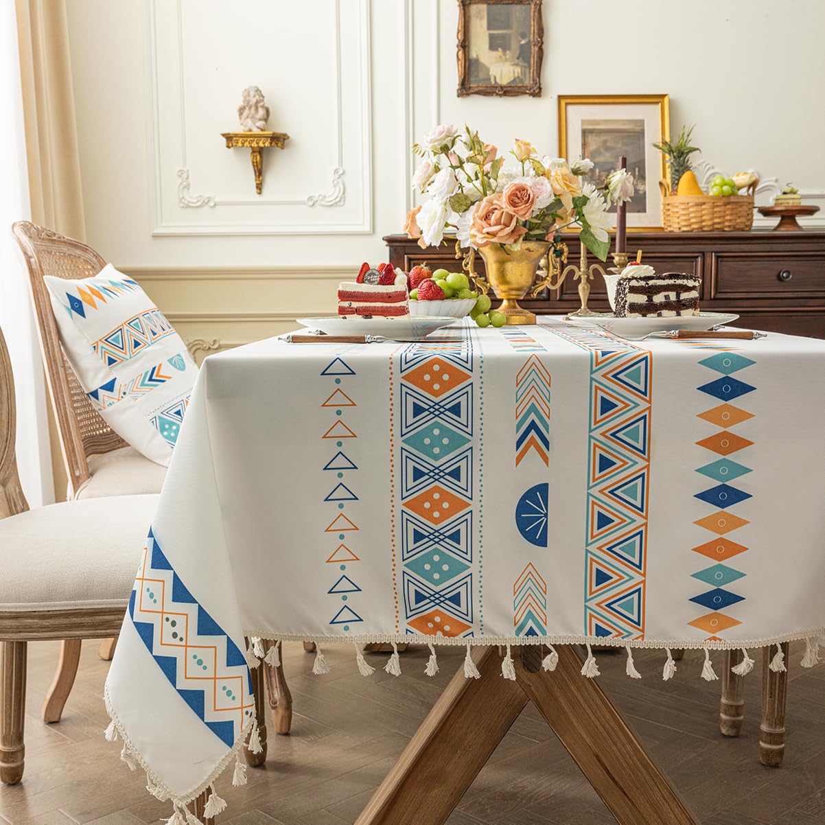 テーブルクロス Amazon｜SXYITEテーブルクロス 撥水 北欧 table cloth 長方形 無地