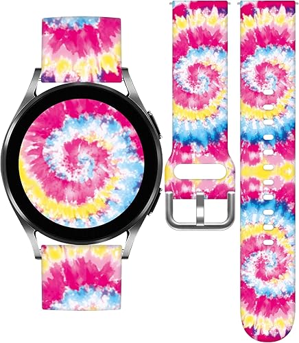 Correas de reloj compatibles con Samsung Galaxy Watch de 1.575 pulgadas, 1.614 pulgadas, 1.654 pulgadas, 1.732 pulgadas, 1.772 pulgadas, correa de