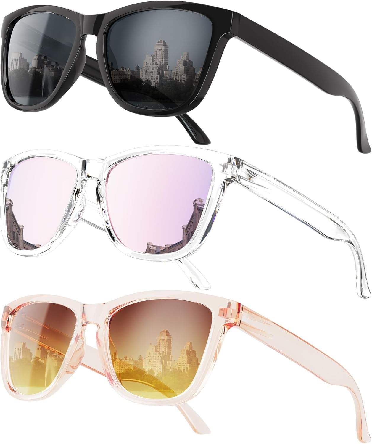 Sunglasses-women Polarized Sunglasses-womens: Trendy Sun Glasses polarized UV400 Protection Fashion Sunglasses
