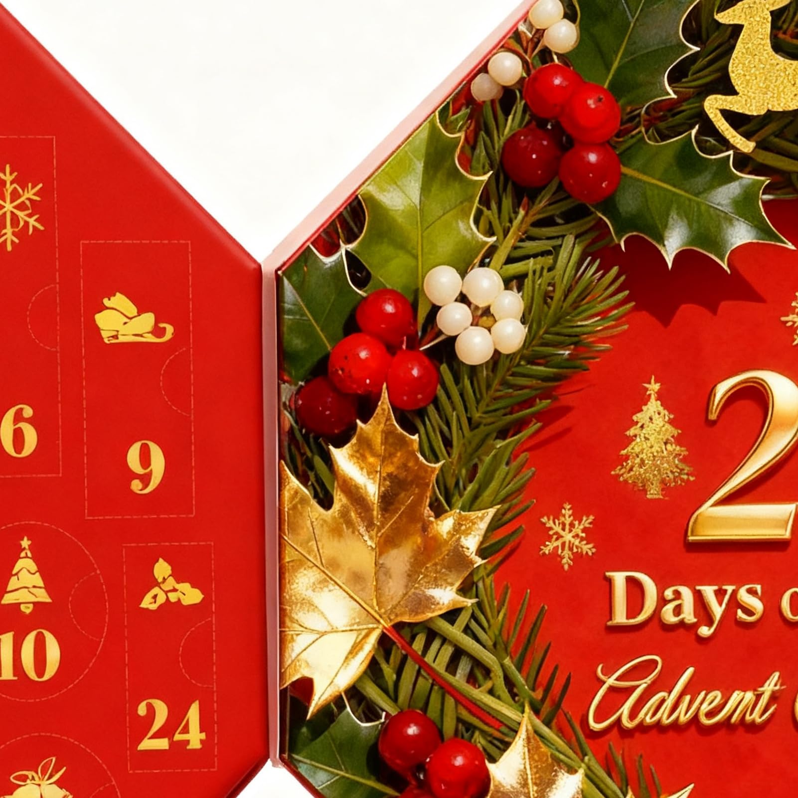 Cuenta Atrás De Belleza Set De Maquillaje Y Cuidado De La Piel De Navidad | Calendario De Adviento Cosmético Para Chicas Navideño Para Amantes Familia Amigos Madre Esposa Hija Novia