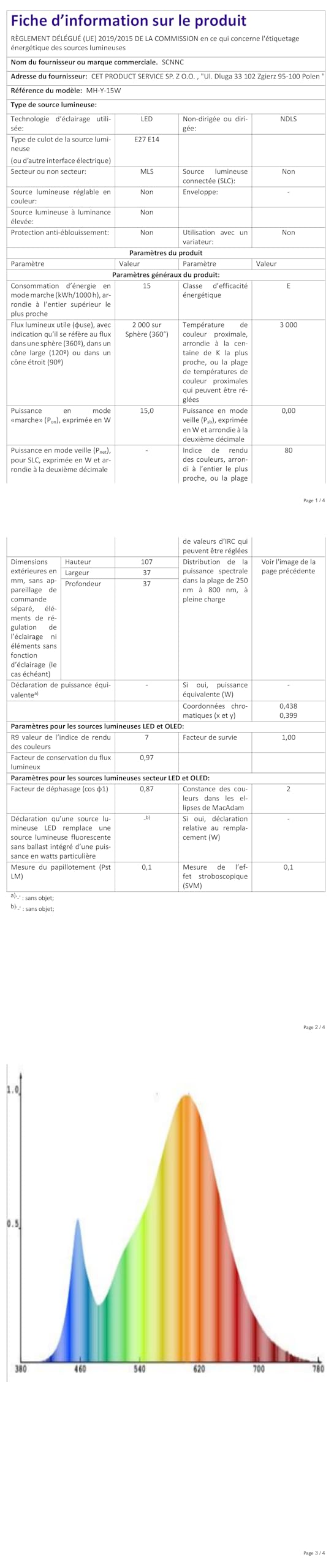 Ampoule intelligente avec télécommande GRV E27 A60 9W lot de 2 - 10