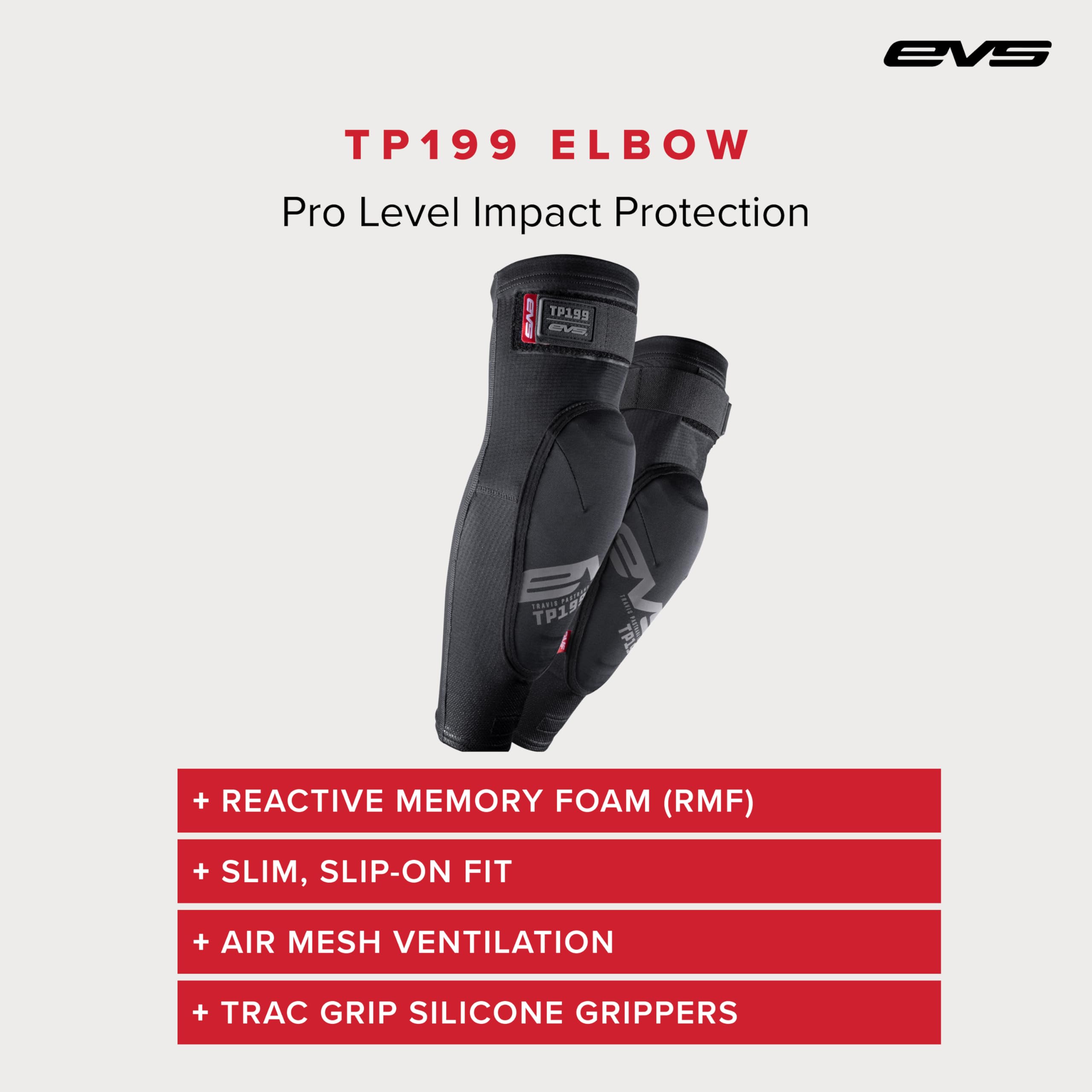 EVS Sports Schützer TP199 Elbow Blackout - L/XL - Schwarz