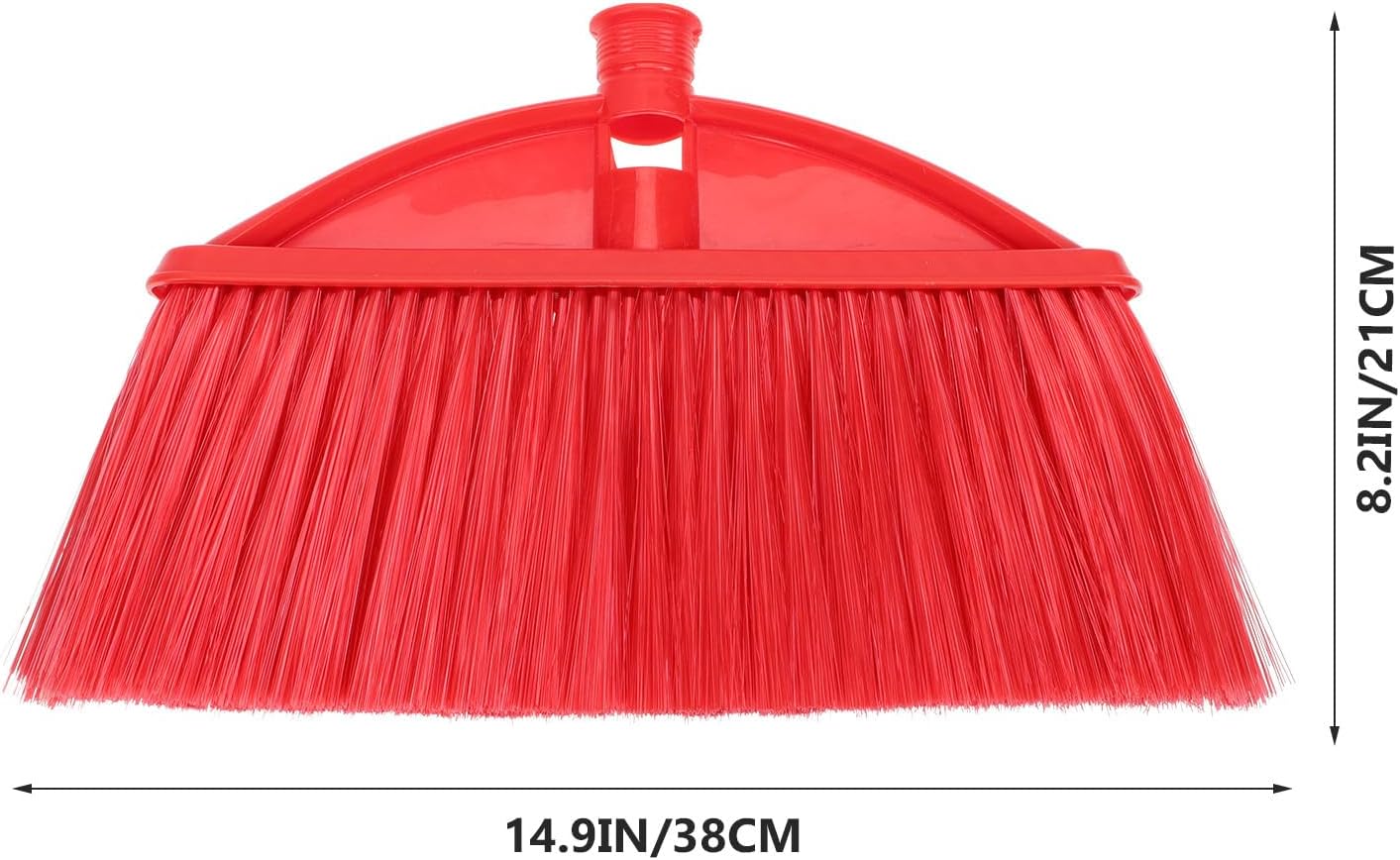 BESTonZON Versatile Plastic Sweeper Head Replacement for Household Broom Kitchen Broom Part for Home and Indoor Floor Maintenance