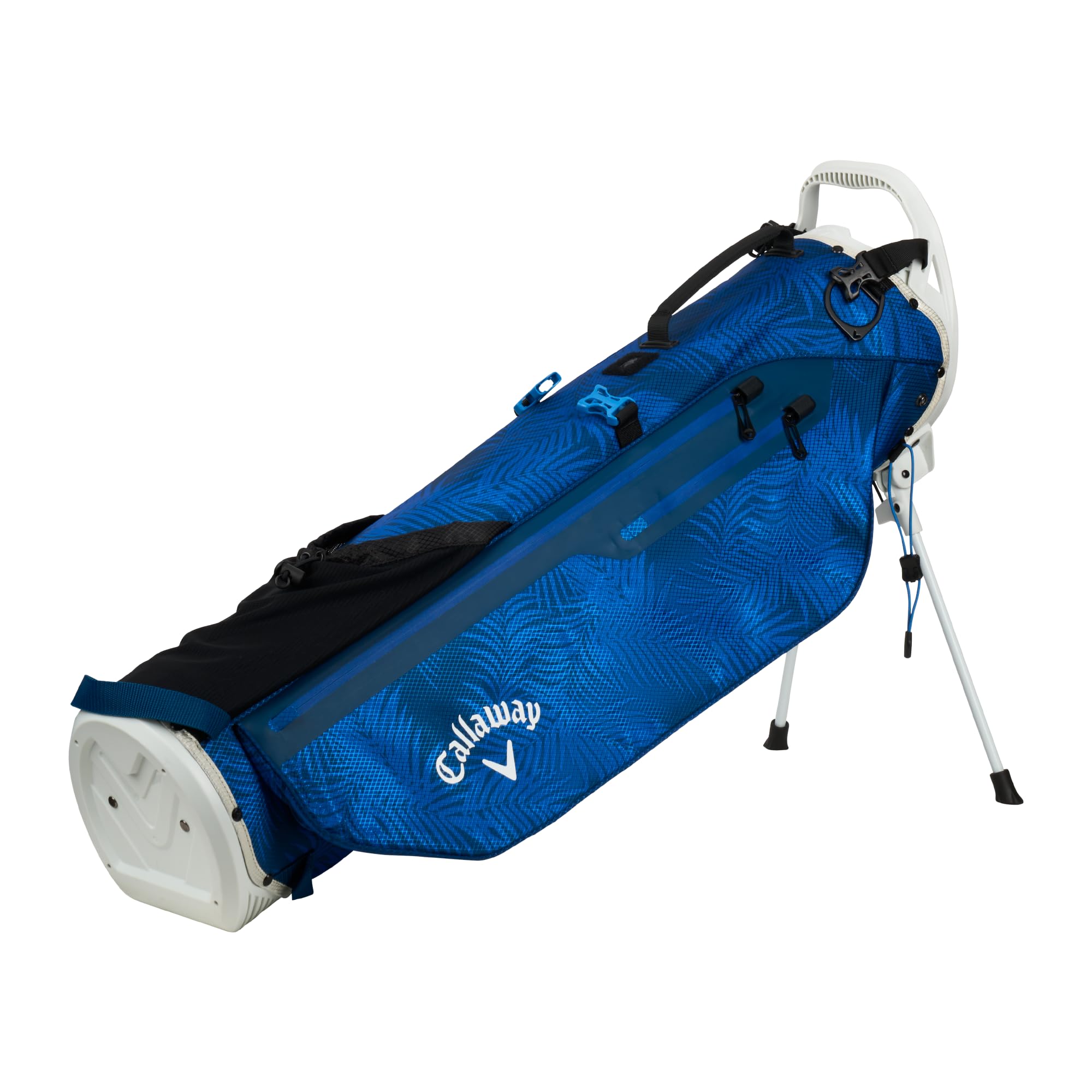 Callaway Golf PAR 3 HD wasserdichte Bleistifttasche, Blaue Handflächen/Grau