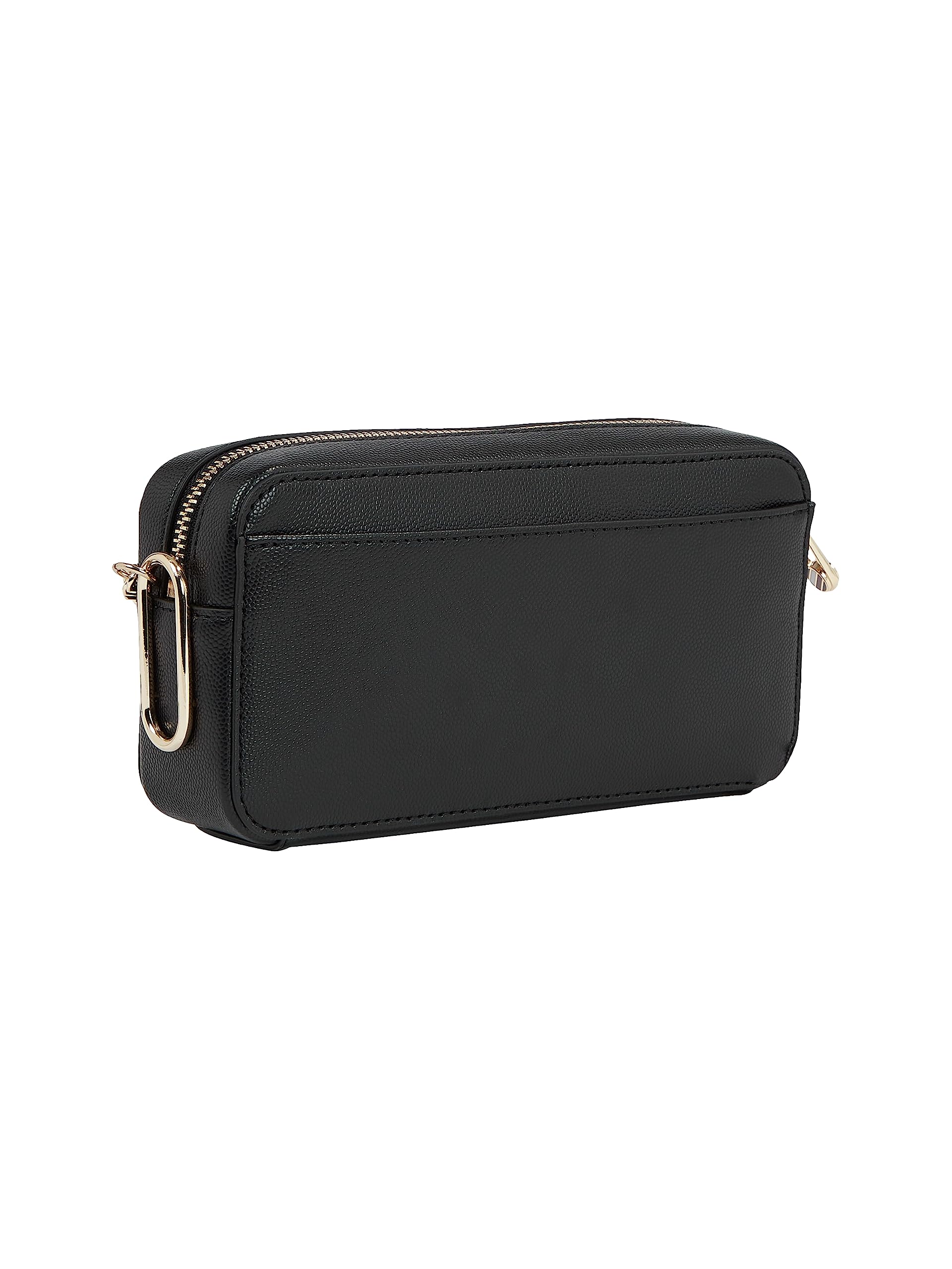 Tommy Hilfiger TH Timeless Chain Camera Bag AW0AW15666 Crossovers, Negro (Black)