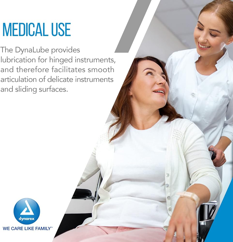 Dynarex DynaLube Lubricating Jelly, Water Soluble and Sterile Lubricant Jelly, Used for Body Orifices, Hinged Instruments and Medical Devices, 1 Box of 144 DynaLube Packets, 2.7g