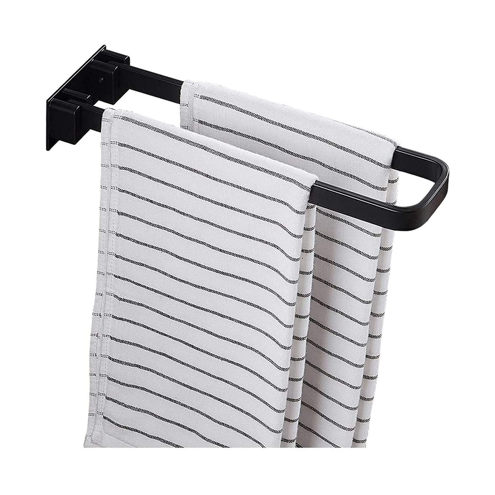 Handtuchhalter Badezimmer Handtuchhalter Klappbare Wandbehang Handtuchstange Punch-Badezimmer Handtuchhalter Toilettenhandtuchhalter Küchenaufbewahrungsregal Turmaufhänger