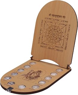 Osasbazaar Pure Silver Shiva Jyotirling Silver Coins for Puja, Temple at Home- 99% Pure BIS Hallmarked - 12 GMS, Silver Co... Price In India