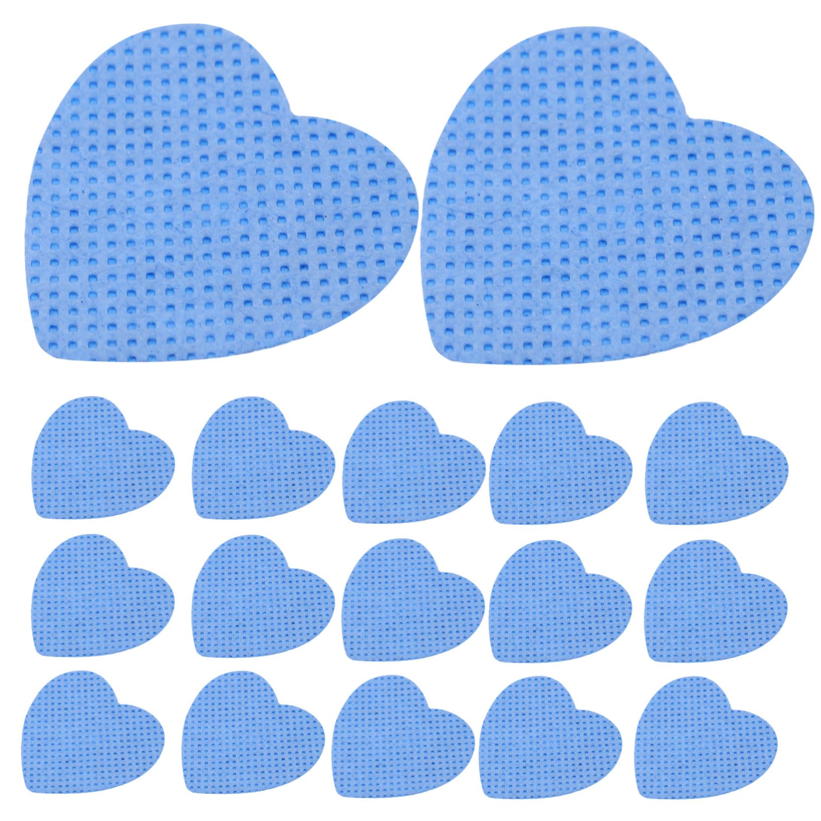 FRCOLOR 200pcs Nail Polish Remover Pads Gel Nail Glue Remover Soft Cotton Travel Size