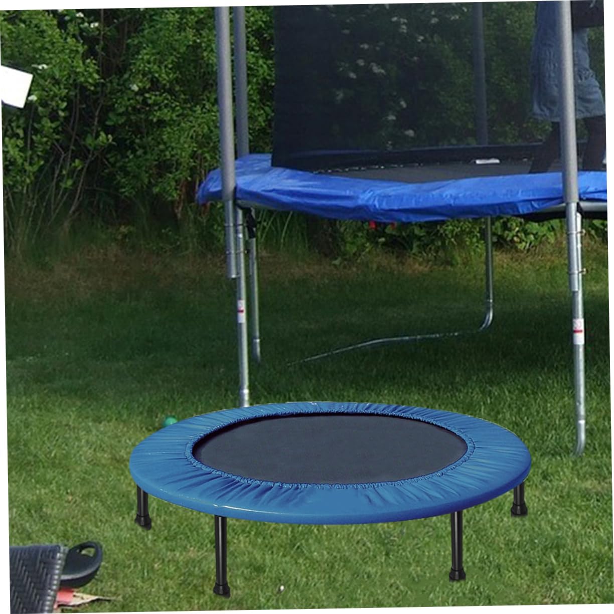 Happyyami Trampoline Foot Pads Trampoline Leg Cap Tips Tube Leg Covers Trampoline Accessories Trampoline