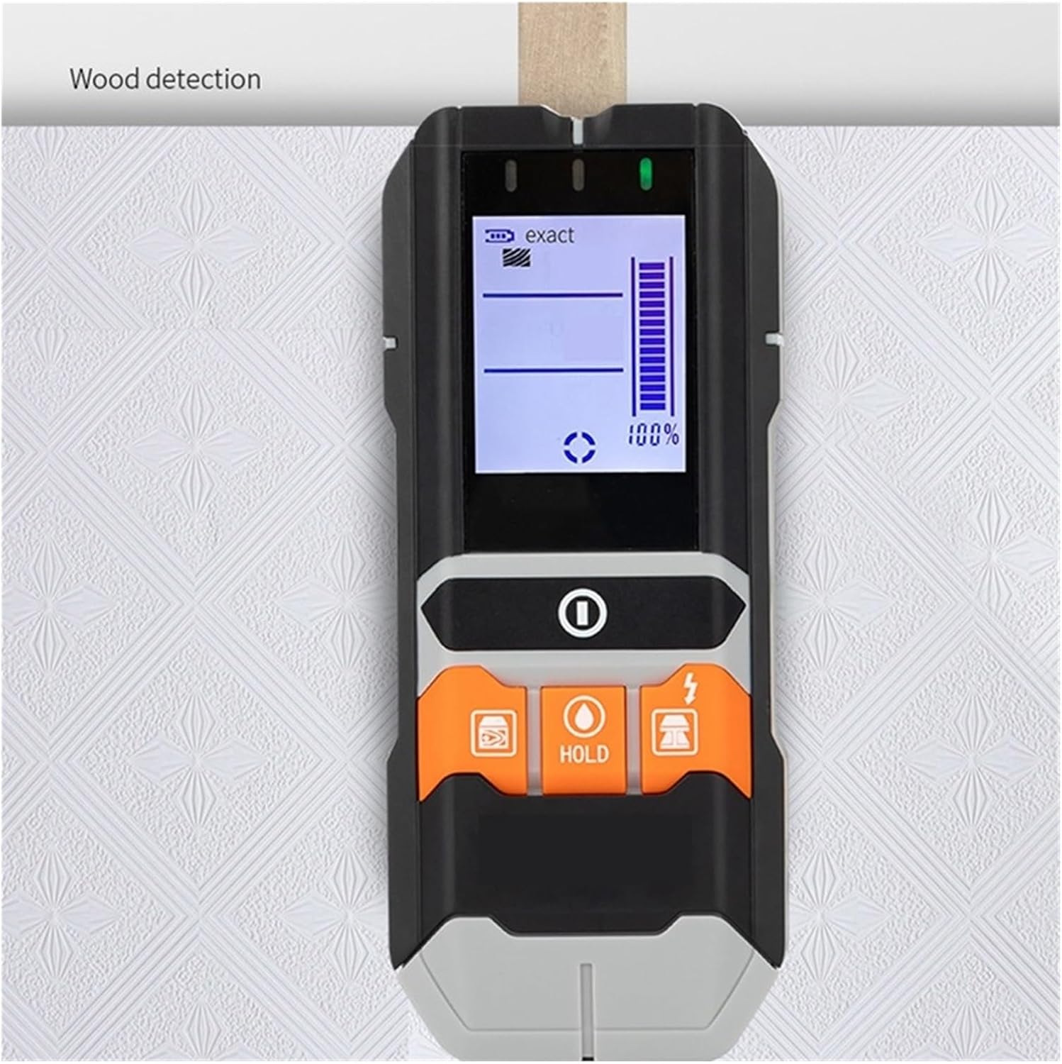 Stud Finder, Stud Finder Wall Scanner 4 in 1 Metal Detector Wall Wiring Wood Depth Moisture Detector Meter Wall Scanners Stud Finder AC Voltage Wire Tracker