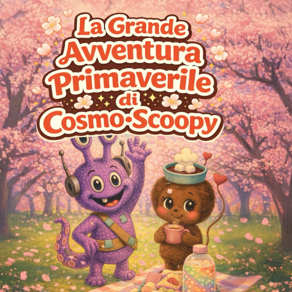 La Grande Avventura Primaverile di Cosmo-Scoopy: Una Dolce Storia di Picnic sotto i Ciliegi per Bambini dai 2 ai 6 Anni (cosmo-scoopy (edizione italiana))