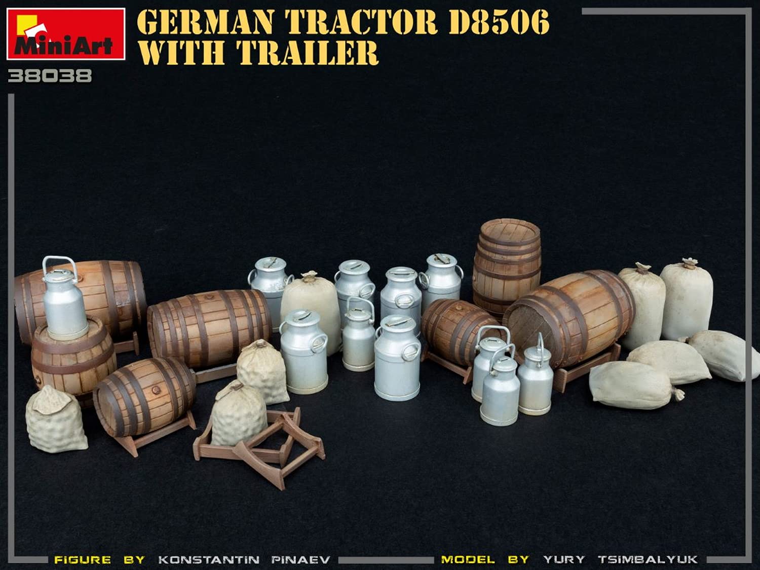 Miniart MIN38038 Plastikmodellbausatz versch, Verschieden