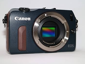 Canon EOS M コンパクトデジタルカメラ Câmera de sistema compacto Canon EOS M (azul-marinho) apenas