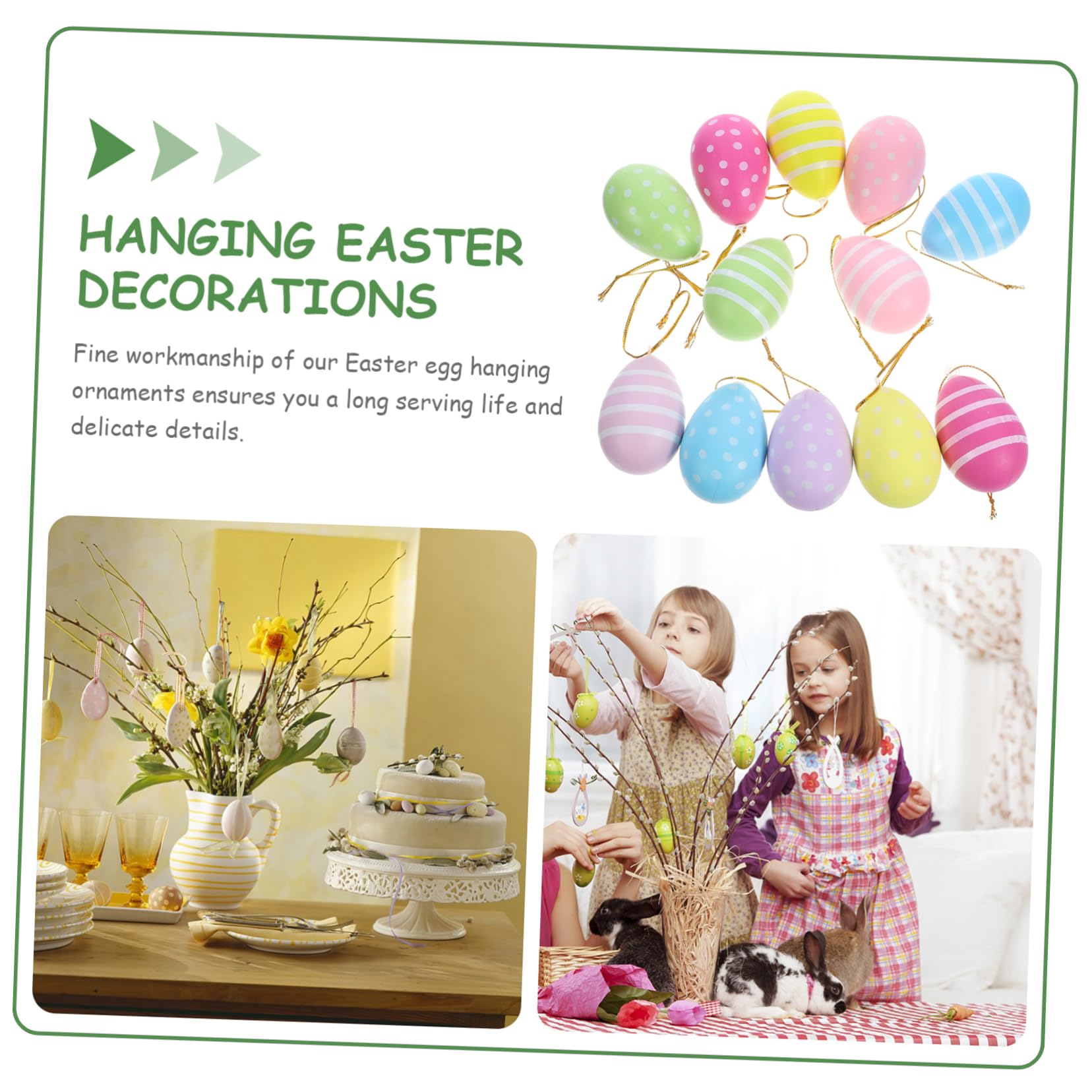 Cabilock 5 Set Uova Di Pasqua Easter Egg Decorazioni Casa Decorazioni Per Ristoranti Forniture Pasquali Bomboniera Di Pasqua A Tema Festival Plastica Pezzi * 5