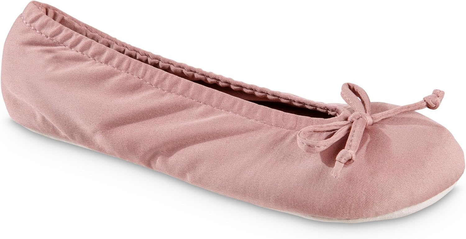 Women's Stretch Satin ECO Comfort Ballerina Slipper