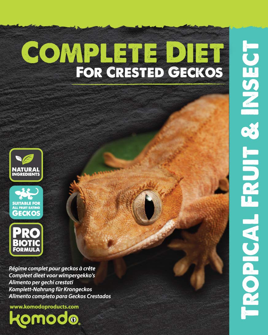 Komodo - Crested Gecko Complete Diet - Tropical Fruit & Insect 60g — view 2