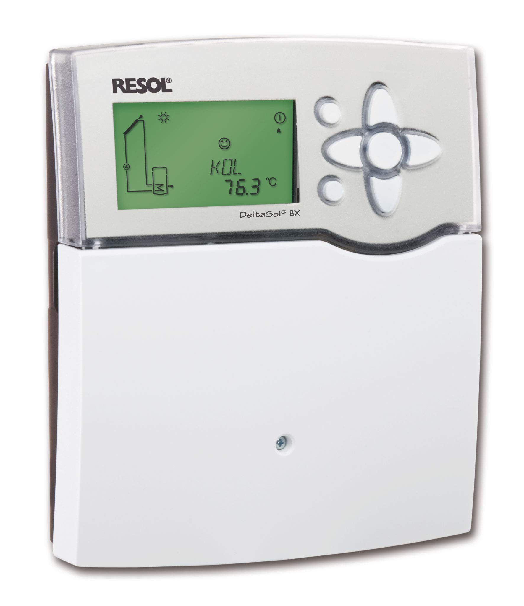 Solarsteuerung Resol DeltaSol BX (inkl. 5 Fühlern - 2 x FKP6 - 3 x FRP6) - Komplettpaket