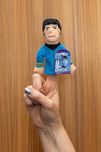 Miniatura 2 de The Unemployed Philosophers Guild Spock Magnetic Personality - Star Trek - Marioneta de peluche e imán para refrigerador, aproximadamente 4 pulgadas