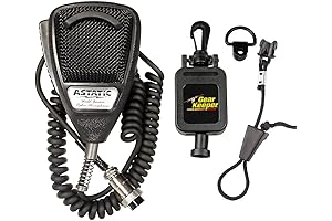Astatic 302 Noise-Canceling 4-Pin CB Microphone