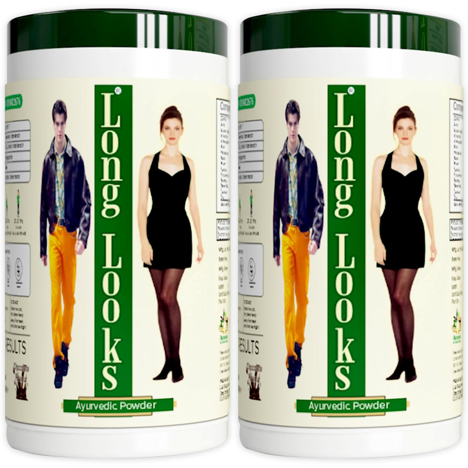 Long Looks Powder in Chocolate Flavour for Boys and Girls - Pack of 2 (B0D2CQF73H) Amazon Price History, Amazon Price Tracker