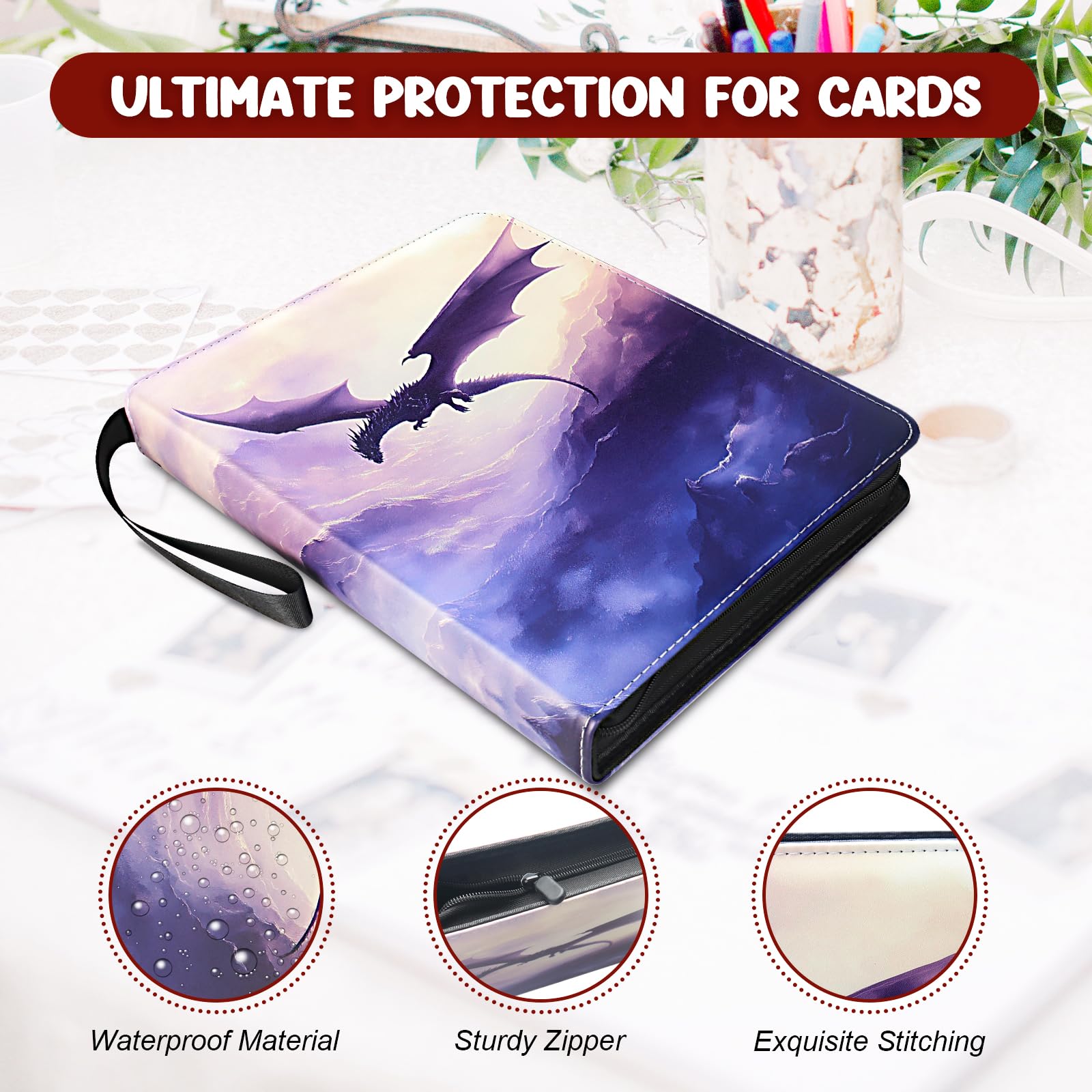 pokemon binder 900 cards Amazon.com: Card Binder 9 Pocket, Othran Trading Card Binder 900 Pockets  Card Collection Binder with 50 Removable Sleeves for Trading/Sports/Game  Cards : Toys & Games