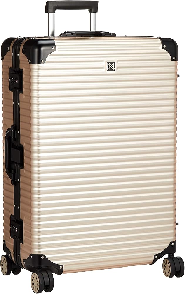 ランツォ LANZZO NORMAN キャリーバッグ スーツケース ゴールド | fpfs