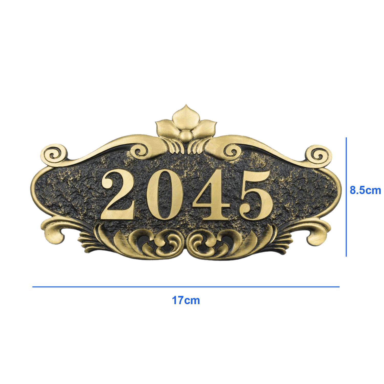 NÚMERO DE PUERTA DE LA CASA CUALQUIER NÚMERO QUE DESEE GRABADO4 "X3