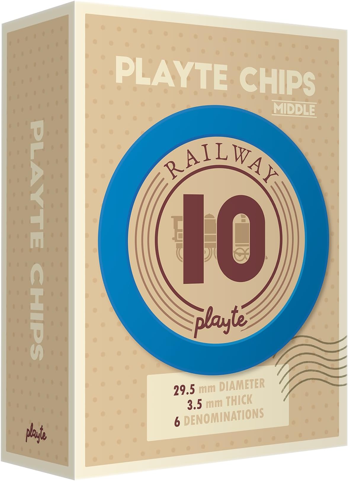 Premium Poker Chips Set – 80pcs Mixed Values ($1-$100) – Heavyweight 4.3g Clay Composite (29.5mm) – Board Game Currency & Tokens (Age 14+)