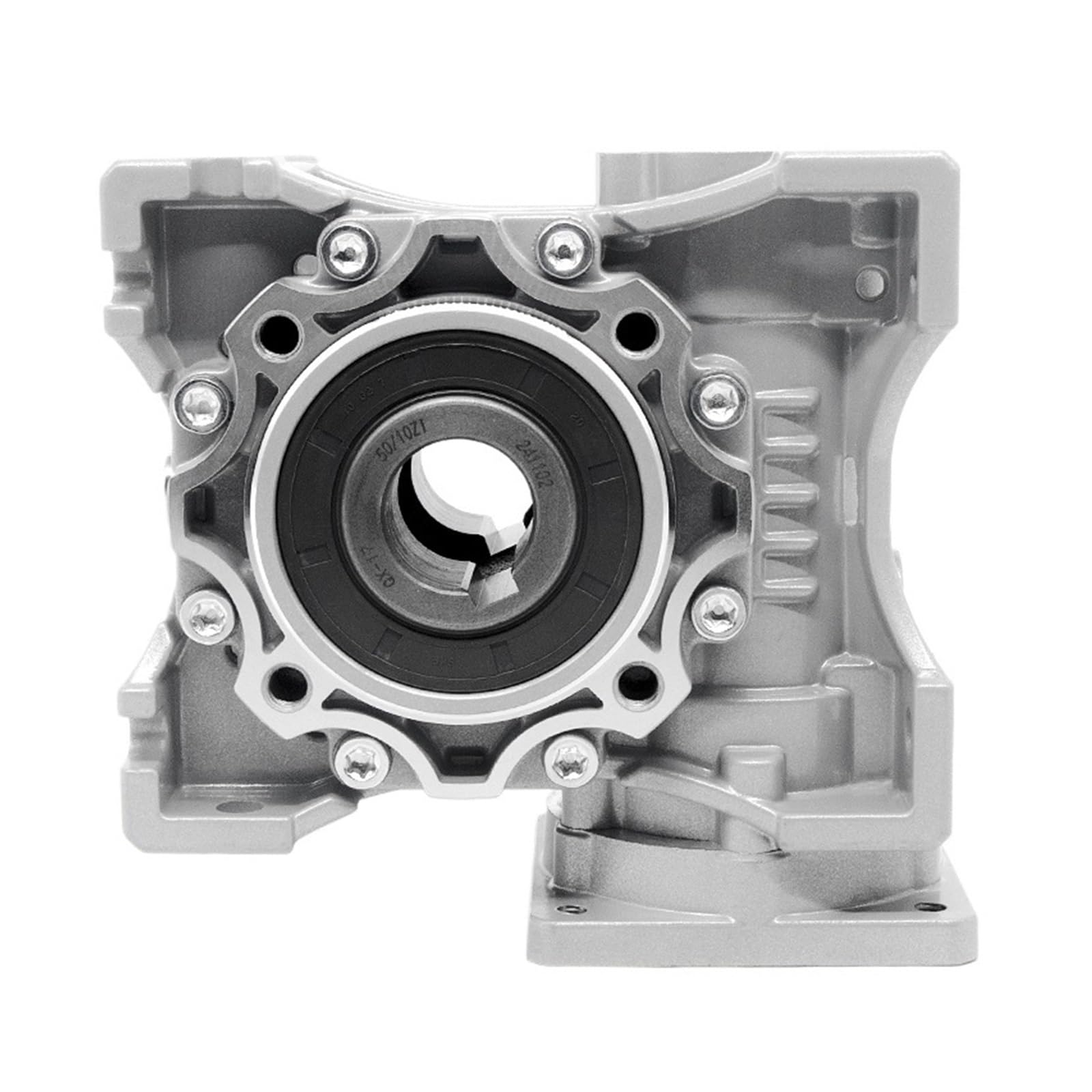 Reduktor przekładni ślimakowej Heavy Duty Obciążenie 4840N Przekładnia ślimakowa 80 mm dla silnika serwo AC 750 W Stosunek 1:5-1:100 Duży moment obrotowy 10 Nm-55 Nm prędkość skrzyni biegów (Ratio 100
