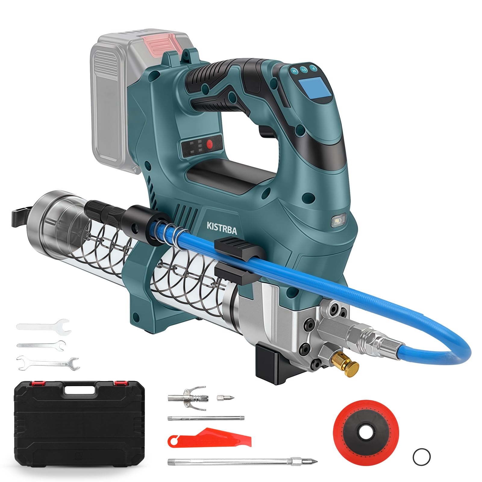 Akku Fettpresse für Makita 18V Akku, Bürstenloser Motor, Ohne Akku