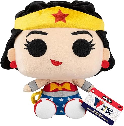 Funko Pop Plush Wonder Woman 80th - Classic Wonder Woman 1950 Funko Pop Plush Wonder Woman 80th - Classic Wonder Woman 1950