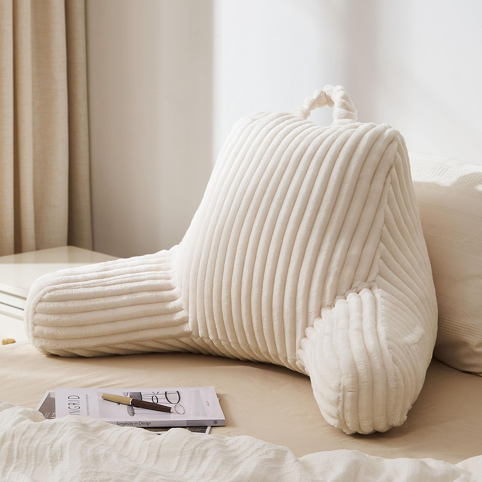 Amazon.com: Blissful Diary Reading Pillow for Sitting in Bed