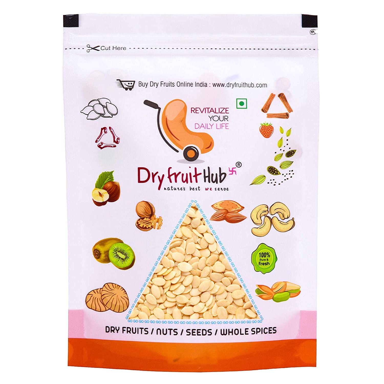 Dry Fruit Hub Watermelon Seeds 1Kg, Watermelon Seeds For Eating, High in Protein, Raw Watermelon Seeds for Eating (B09BL9HBJQ) Amazon Price History, Amazon Price Tracker