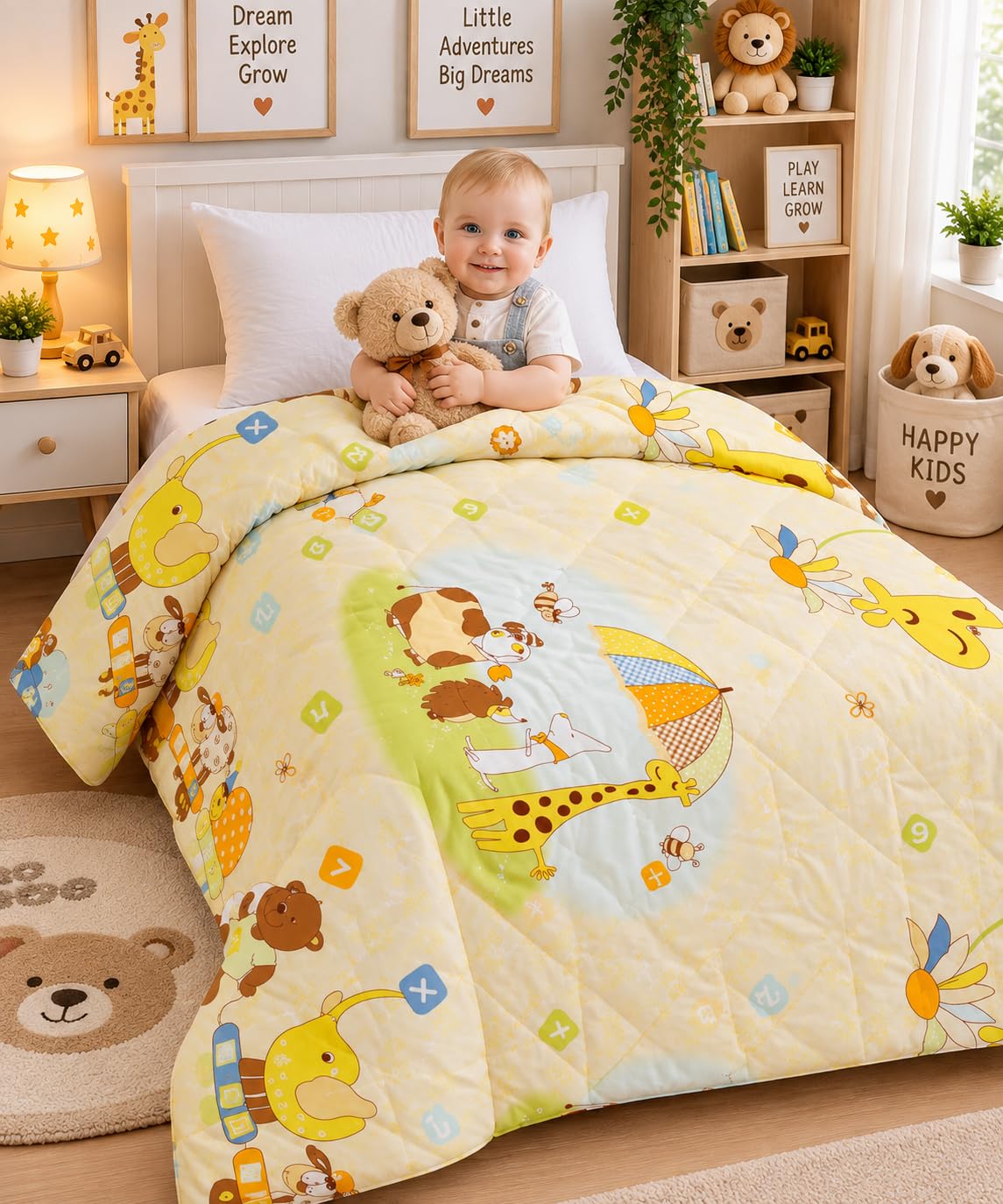 Kids Comforter Blanket - Super Soft & Reversible -12
