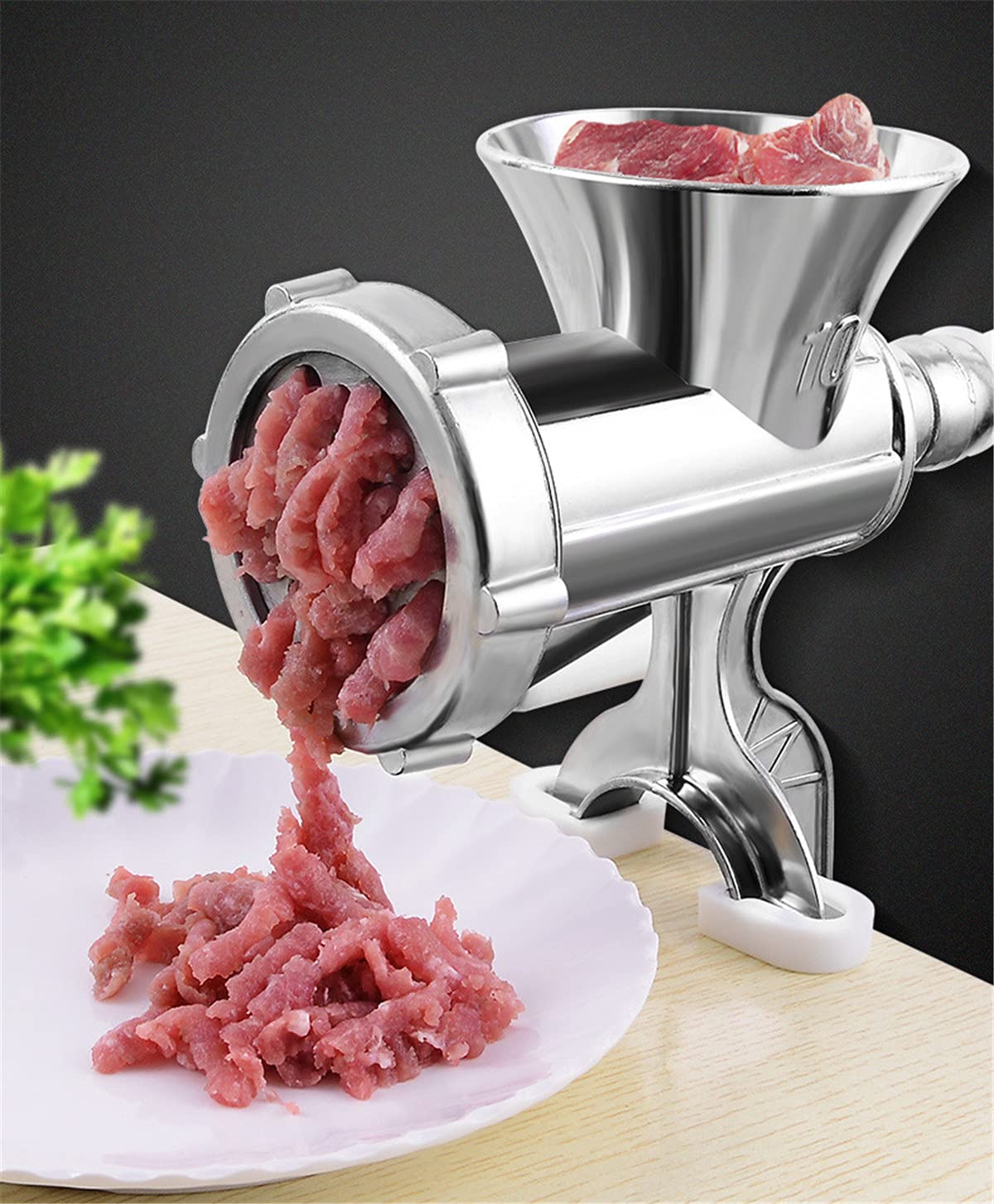 Amazon | 手動式 ミンサー ひき肉器 家庭用 多機能 ソーセージマシン