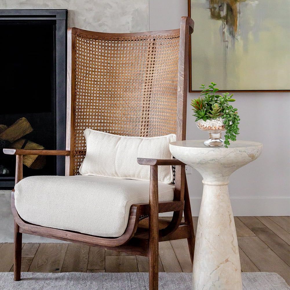 2er-Set Kunstpflanze Sukkulenten Künstlich im Glastopf Künstliche Pflanzen für Badezimmer Regal Küche Terrasse, Kunstpflanze Deko Modern Wohnzimmer Balkon Schlafzimmer Badezimmer Zimmer Tischdeko