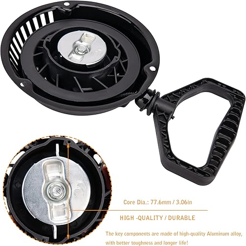 Miniatura 6 de ASDFGHT Arrancador de retroceso 951-14151 para Craftsman MTD 751-14151 751-10658 951-10658 Troy-Bilt Squall 2100 Storm 2410 2420 2620 2690 2690XP