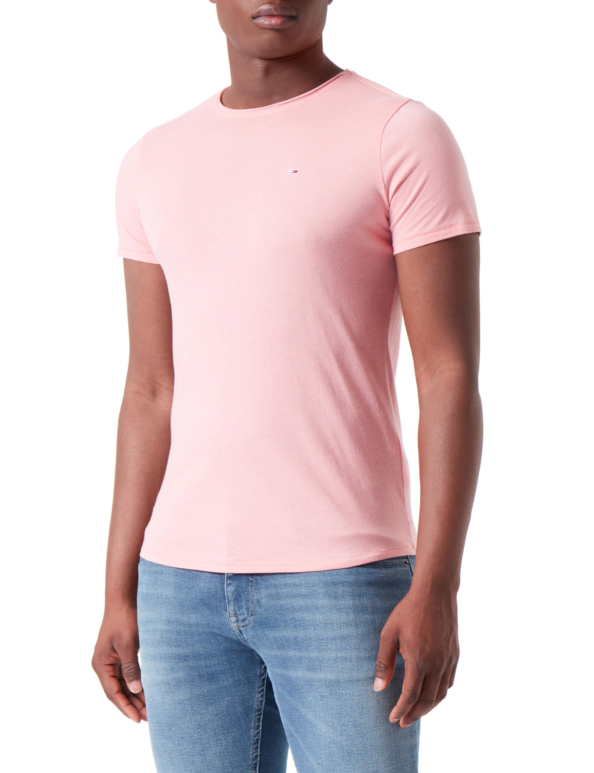 Tommy Jeans Camiseta de Manga Corta para Hombre TJM Slim Fit