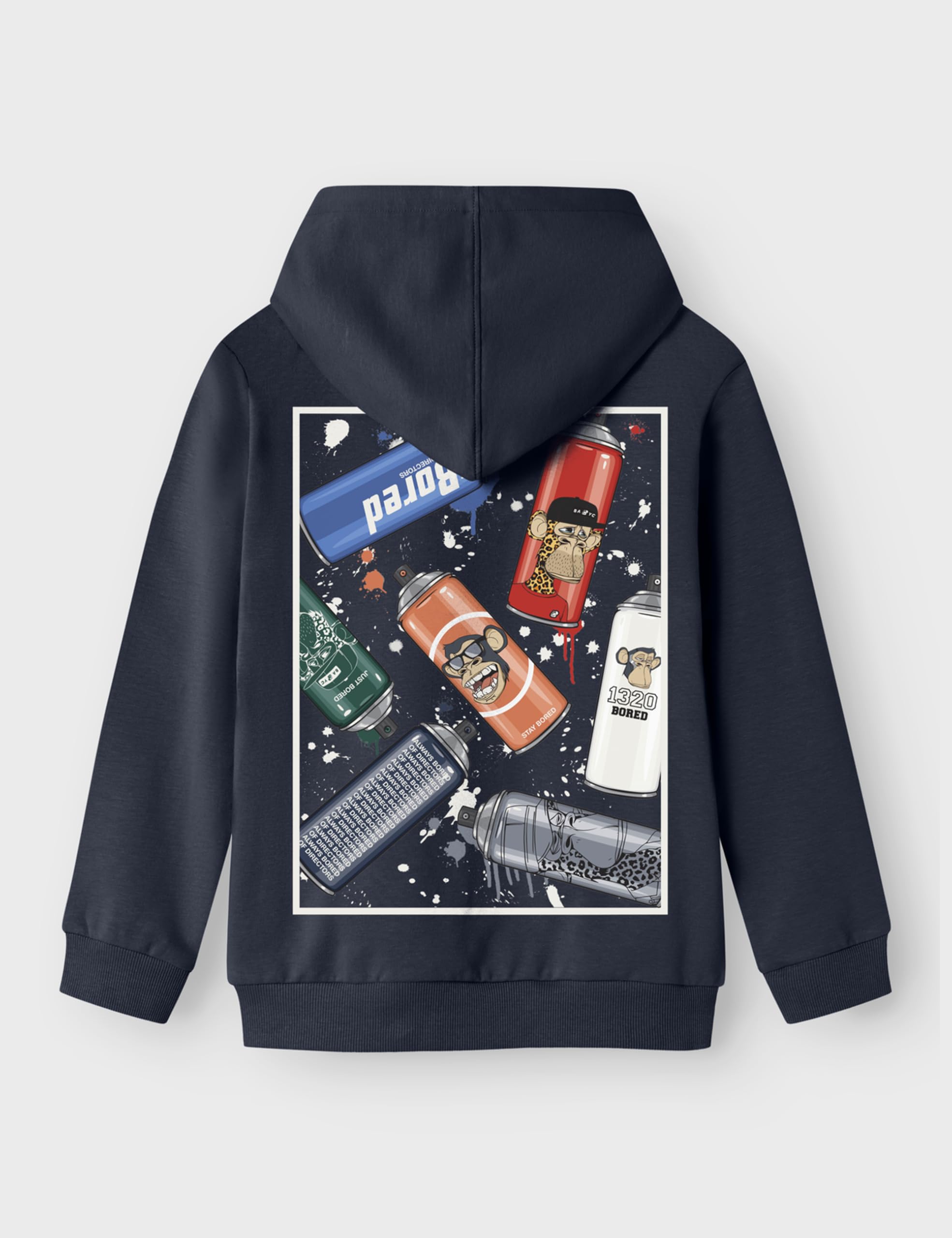 NAME IT Nkmsafe BOD Nreg Sweat WH BRU Box Sky Nkmsafe BOD Nreg Sweat WH BRU Box Sky Niños (Pack de 1)