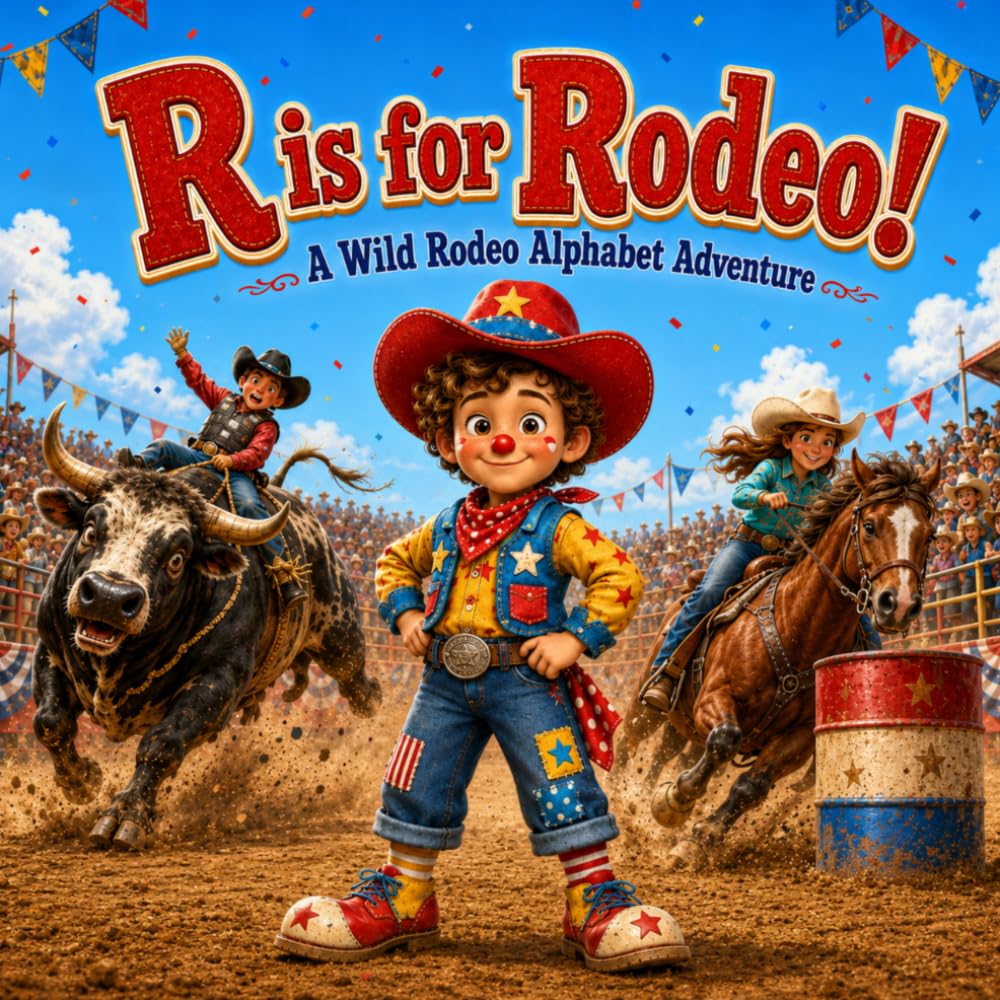 R is for Rodeo!: A Wild Rodeo Alphabet Adventure for Kids (FunFirst Wild West ABC Books)