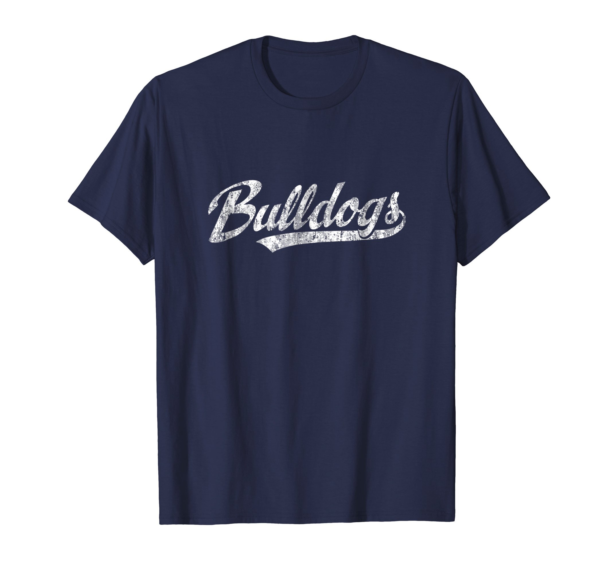 Bulldog Mascot T-Shirts & Team Name TeesBulldogs Mascot T Shirt Vintage Sports Name Tee Design T-ShirtOEKO-TEX STANDARD 100