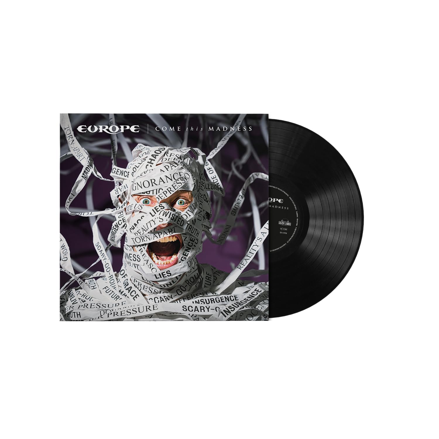 Europe -   Come This Madness   (Black Vinyl) (Vinyl)