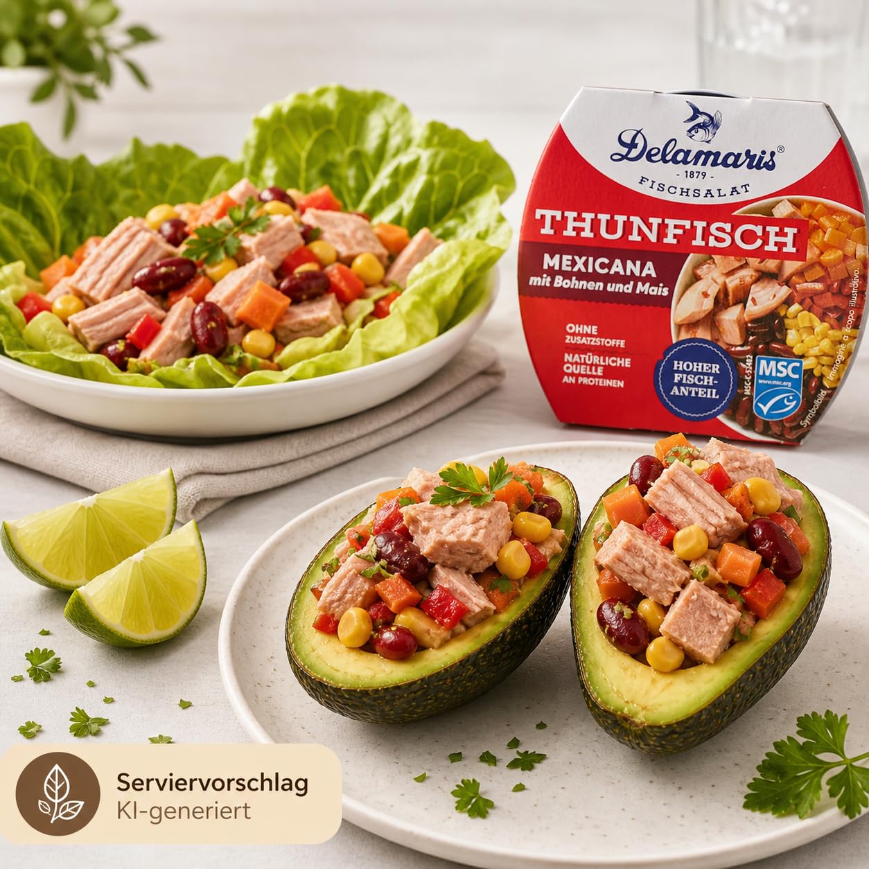 Thunfisch Mexicana mit Bohnen und Mais 10x170g